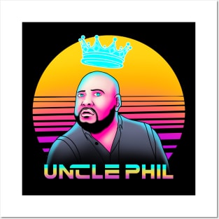 Uncle Phil - Crown Tribute Design Posters and Art